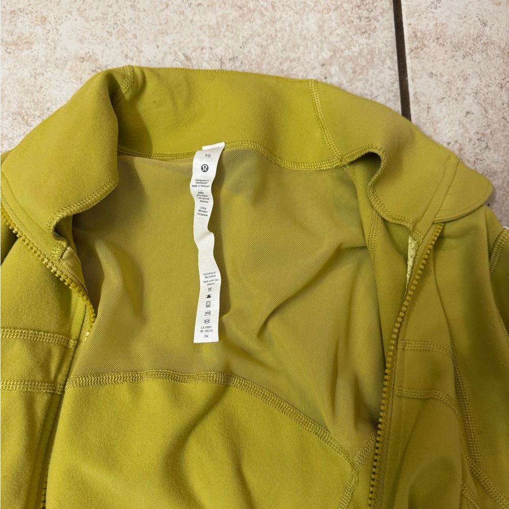 Lululemon Athletica Lime Utility Jacket
